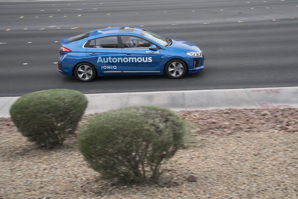 Erstes Fahrzeug wurde auf der Consumer Electronics Show (CES) in Las Vegas vorgestellt (Quelle: Hyundai)